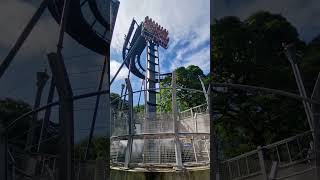 Oblivion at Alton Towers is closing for good in October  RIP oblivion altontowers themepark [upl. by Clementis]