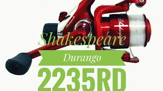 Shakespeare Durango 2235rd Review Best fishing reel for cheap price 2020 by vlogger John [upl. by Ennair]