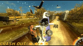 quotROCKET CARquot Crash compilation  Flatout 2 [upl. by Dhu]