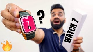 Apple Watch Series 7 Unboxing amp First Look  The Best Smartwatch Experience🔥🔥🔥 [upl. by Tertia]