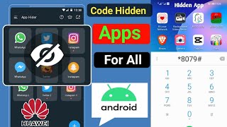 How to Hide apps on Android  How Can I Hide My any App  How do I Make Private space on my Huawei [upl. by Peer]