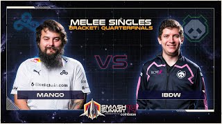 Mang0 vs iBDW  Singles Bracket Quarterfinals  Smash Summit 14  Falco vs Fox [upl. by Etnaed]