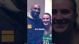 Sabrina Gigi Kobe 😢 nbashorts sabrinaionescu stephencurry kobebryant wnba kobe basketball [upl. by Aicenet]