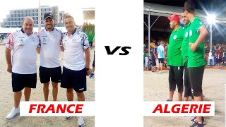 Petanque 2023 Mondial FRANCE vs ALGERIE [upl. by Anaihr]