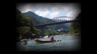 Rafting in yoshino river ♪ St Elsewhere  Dave Grusin [upl. by Lateh957]