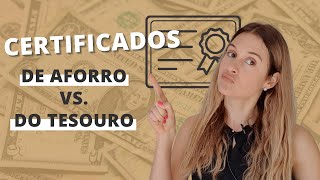 Certificados de Aforro vs do Tesouro [upl. by Veron211]