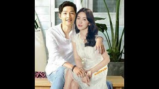 Song Joong Ki ampSong Hye Kyo ❤Love is the moment SongSong Couple sweet moments [upl. by Aissyla286]