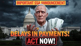 Important SSA Announcement Delays in SSI and SSDI Payments – Act Now [upl. by Anhej636]