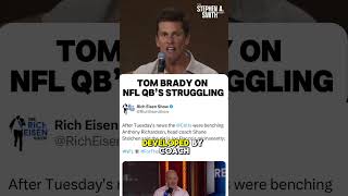 Tom Brady On NFL QB’s Being Benched [upl. by Aisekal730]