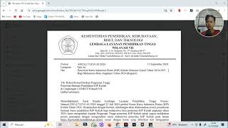 SURAT TERBARU PENCAIRAN KIP KULIAH UNTUK MAHASISWA BARU 2024 [upl. by Laersi]