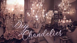 Diy Chandelier Makeover  How To Paint A Vintage Chandelier Without Losing Its Value [upl. by Torrance765]