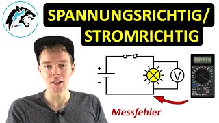 Spannung Strom und Widerstand mit dem Multimeter messen  Tutorial  Gleichstromtechnik 6 [upl. by Leihcim]