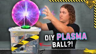 How to make a Plasma Ball from scratch Is it easier than you think [upl. by Alodi]