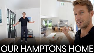 This is our Hamptons Home  Amagansett New York House Tour amp Renovation Reveal [upl. by Alleusnoc]