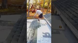 Shingles are done on new porch roof [upl. by Zilevi]