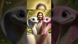 Jesus rescued the poor white snake amp pink snake 🐍 jesus fe amen [upl. by Lama]