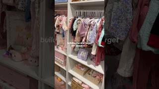 DIY TARGET BABY CLOSET babycloset babyclothes diytargetcloset babygirl targetfinds nestwithme [upl. by Aivat558]