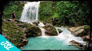 Blue Falls of Costa Ricas Bajos del Toro 🇨🇷 Catarata del Toro Blue Waterfall Tour [upl. by Azarria]