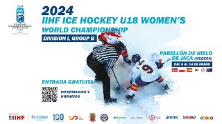 Australia  Norway  2024 IIHF Ice Hockey U18 Womens World Championship Div I Group B [upl. by Airtemad183]