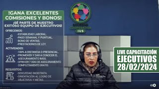 Live Capacitación Ejecutivos 28022024 IUSAsesores AseguramientoIMSS [upl. by Nataline146]