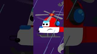 Heli Helicopter  Police Car Song  babysong popularkidssong tidikids [upl. by Grete]