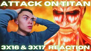 BEST SHOW EVER Attack On Titan 3x16 3x17 Reaction [upl. by Sanjay]