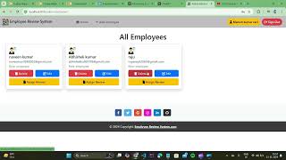 Employee Review System  Coding Ninjas  Backend Test [upl. by Adnauqal952]