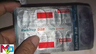 RABEPRAZOLE SODIUM AND DOMPERIDONE CAPSULE  गैस की बेहतरीन दवा  RABITOP DSR CAPSULE [upl. by Soneson]