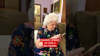 NONNA VS TECNOLOGIA 📲😂  iPantellas [upl. by Kutzenco316]