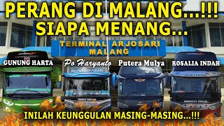 MEMANAS PERSAINGAN TRAYEK BUS JAKARTA MALANG  SIAPA MENANG [upl. by Beckerman]