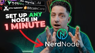 Set Up ANY Crypto Node in 1 MINUTE  NerdNode [upl. by Schnur996]