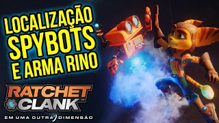 SPYBOTS LOCALIZAÇÃO E COMO PEGAR A ARMA RINO RATCHET E CLANK RIFT APART [upl. by Felton]