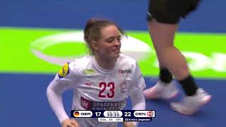 Germany vs Denmark  Highlights  26th IHF Womens World Championship [upl. by Annohsed482]