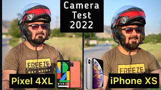 Google Pixel 4Xl vs iPhone XS Camera Test Comparison 2022 by The Tech Vlogger [upl. by Attezi]