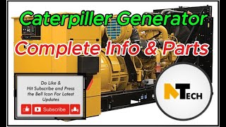 Caterpiller Generator Information  210 KW Generator  Generator Parts [upl. by Airogerg805]