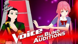 ✪ Gasai Yuno  FRIENDS ✪ Blind Auditions ► The Voice M2L [upl. by Anisah]