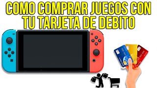 Cómo usar mi tarjeta de débito o crédito en Nintendo Switch para comprar juegos 😎 2022 [upl. by Florrie]