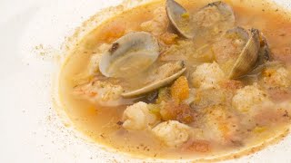 Receta de sopa de pescado de Karlos Arguiñano  Karlos Arguiñano [upl. by Yttak513]