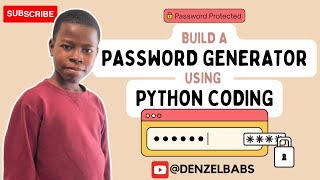 Create UNCRACKABLE Passwords with Python  Password Generator Cybersecurity passwordgenerator [upl. by Tibbitts608]