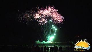 Daytona Beach New Years 2013 Fire Works [upl. by Pickard]