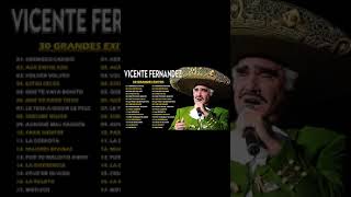 VICENTE FERNANDEZ GRANDES EXITOS VICENTE FERNANDEZ SUS MEJORES EXITOS [upl. by Eiramanin63]