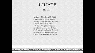 Lezioni di epica lIliade il proemio [upl. by Roosevelt720]