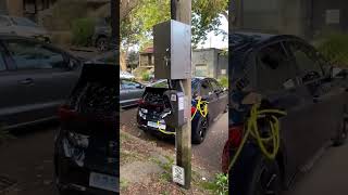 Kerbside evcharging in Sydney [upl. by Johppa]