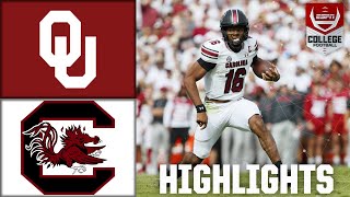 South Carolina Gamecocks vs Oklahoma Sooners  Full Game Highlights  ESPN College Football [upl. by Etteraj]