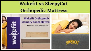 Ep 118 Wakefit vs sleepy cat comparison Back to Home mattress Best orthopedic mattress malayalam [upl. by Tillinger]