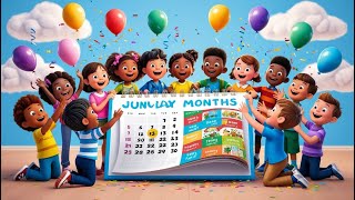 Months of the Year Songquot is a lively and catchy children’s song designed to help kids [upl. by Gannes367]