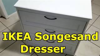 IKEA Songesand Dresser Review  Unboxing [upl. by Ellesirg]