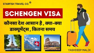 Schengen Visa Process amp Documents and Which Country To Choose India Citizens [upl. by Ellekim]