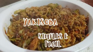 Yakisoba simples e fácil [upl. by Rosanne]