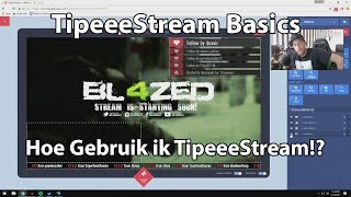 TipeeeStream Basics  Hoe Gebruik ik TipeeeStream in OBS [upl. by Levan]